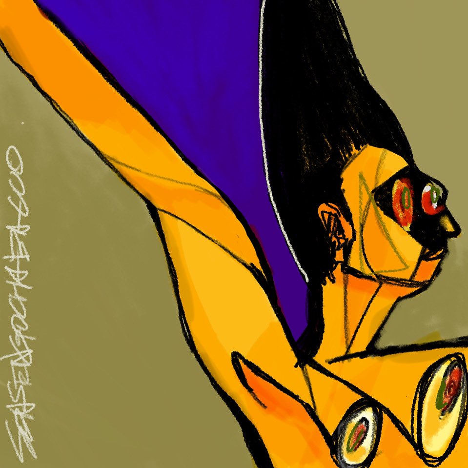 sonsenGbacco's tweet photo. ハイハイハイ! #sonsengochabacco #落書き #デジタル画 #ipad #quickmemo #digitalpicture https://t.co/mSltGOkLto