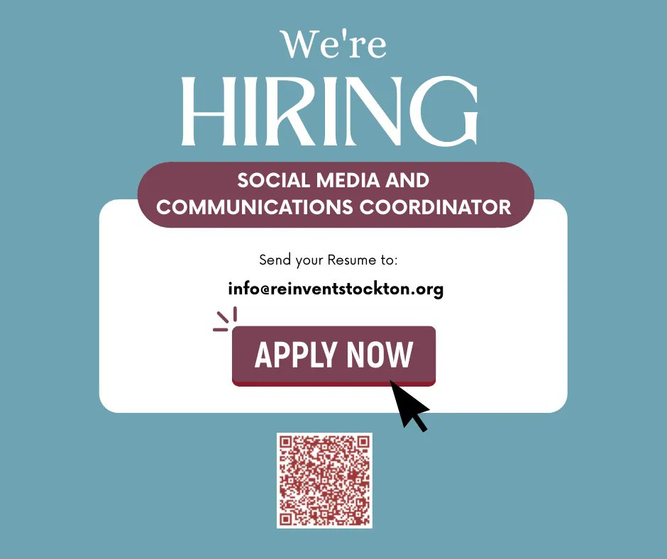 Join the Reinvent Stockton team!