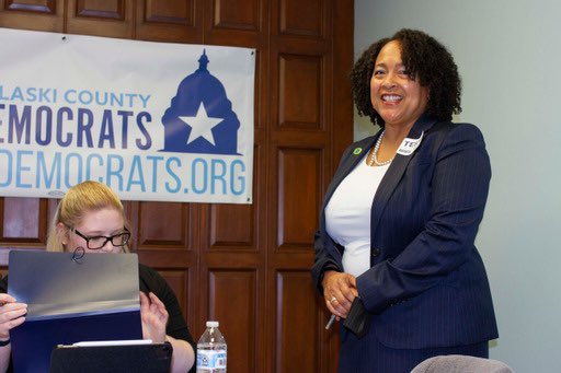 ElectTerri's tweet photo. It’s official — I’m on the ballot in 2022! I was blessed to be surrounded by my family and friends as I file for reelection today. Serving Pulaski County is an honor, and I cannot wait to show up to work for every community in our county for another four years. https://t.co/0XNJOXAnxQ