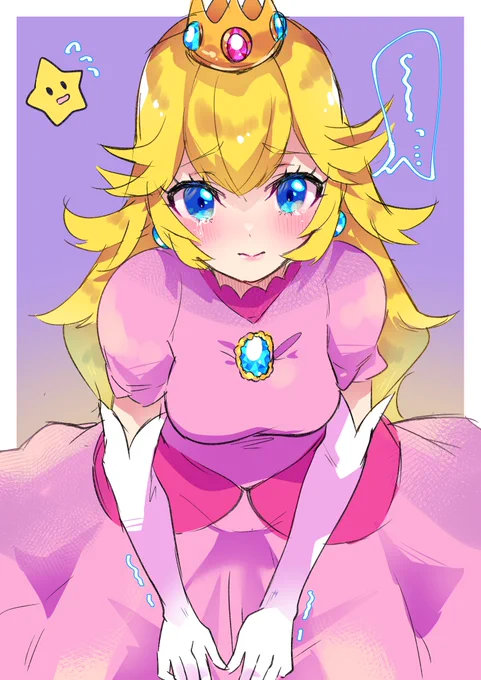 🍑姫のらくがきをした 