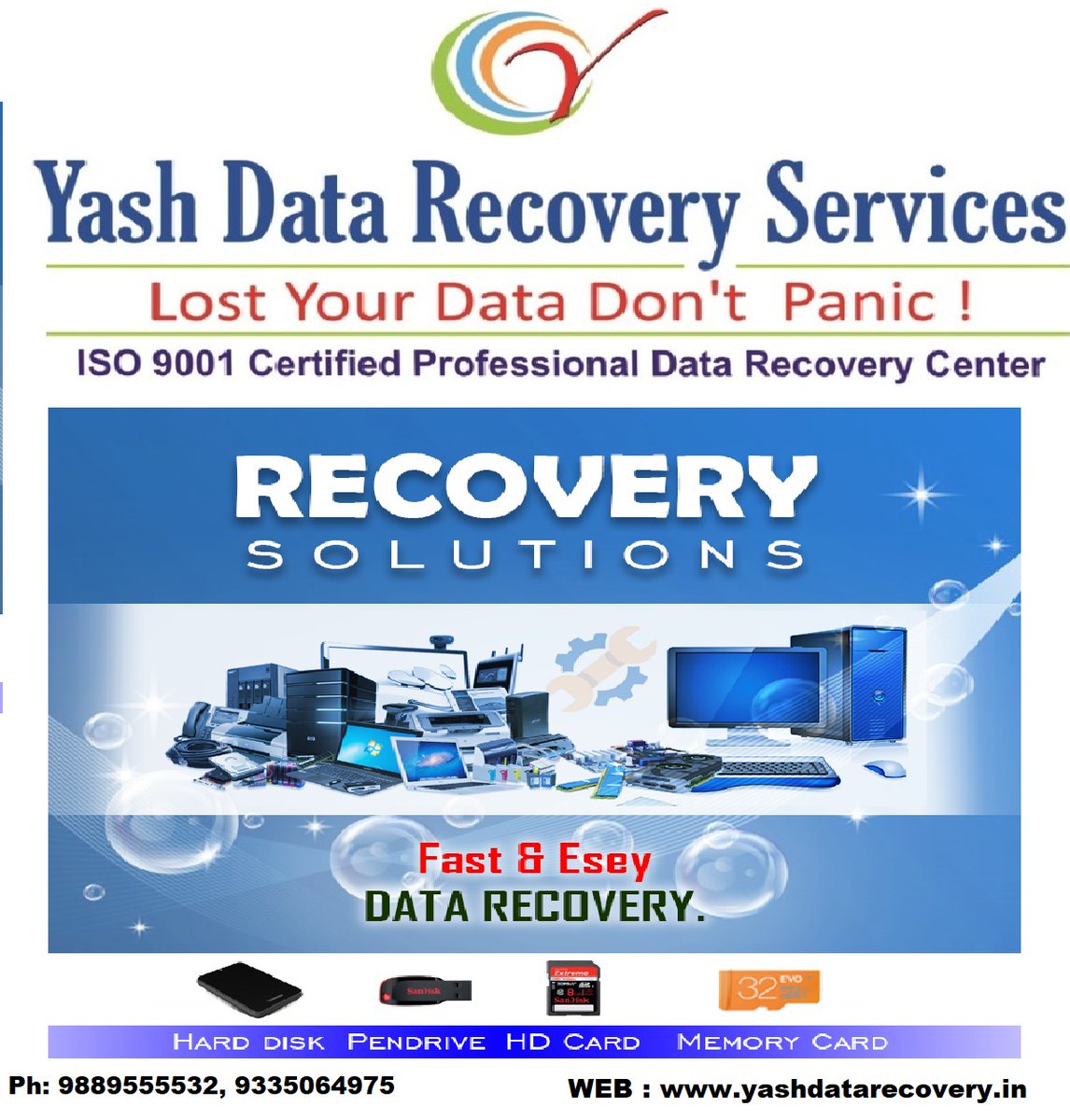 Lost Your Data Don't Panic
Contact us.

yashdatarecovery.in

#seagateexternaldatarecovery #toshibalaptopdatarecovery #yashdatarecovery #datarecoveryservices #damagehddrecovery #datarecoverycenter