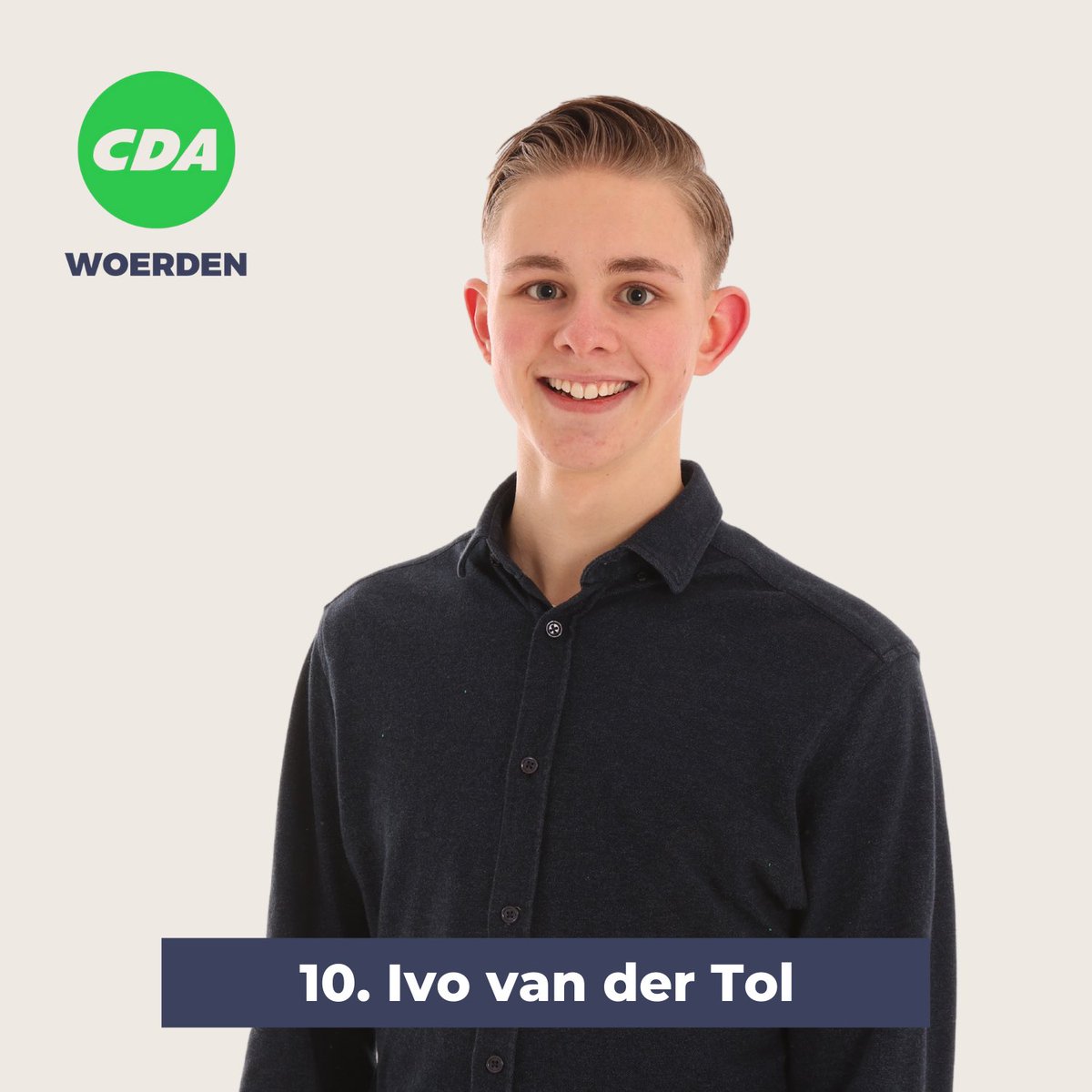 Wij stellen graag aan je voor: Ivo van der Tol #10 op onze lijst!

Ik sta op de lijst omdat ik verder wil bouwen aan de woningbouw en de energietransitie voor een mooie toekomst voor iedereen!

#SamenVerderBouwen
#Woerden #Kamerik #Zegveld #Harmelen