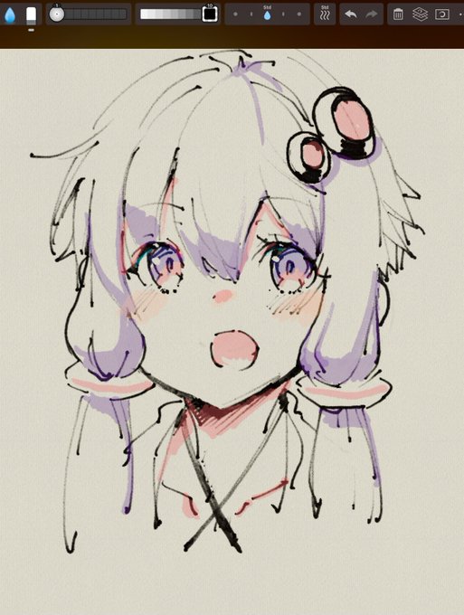 ゆかりさん落書きー 
