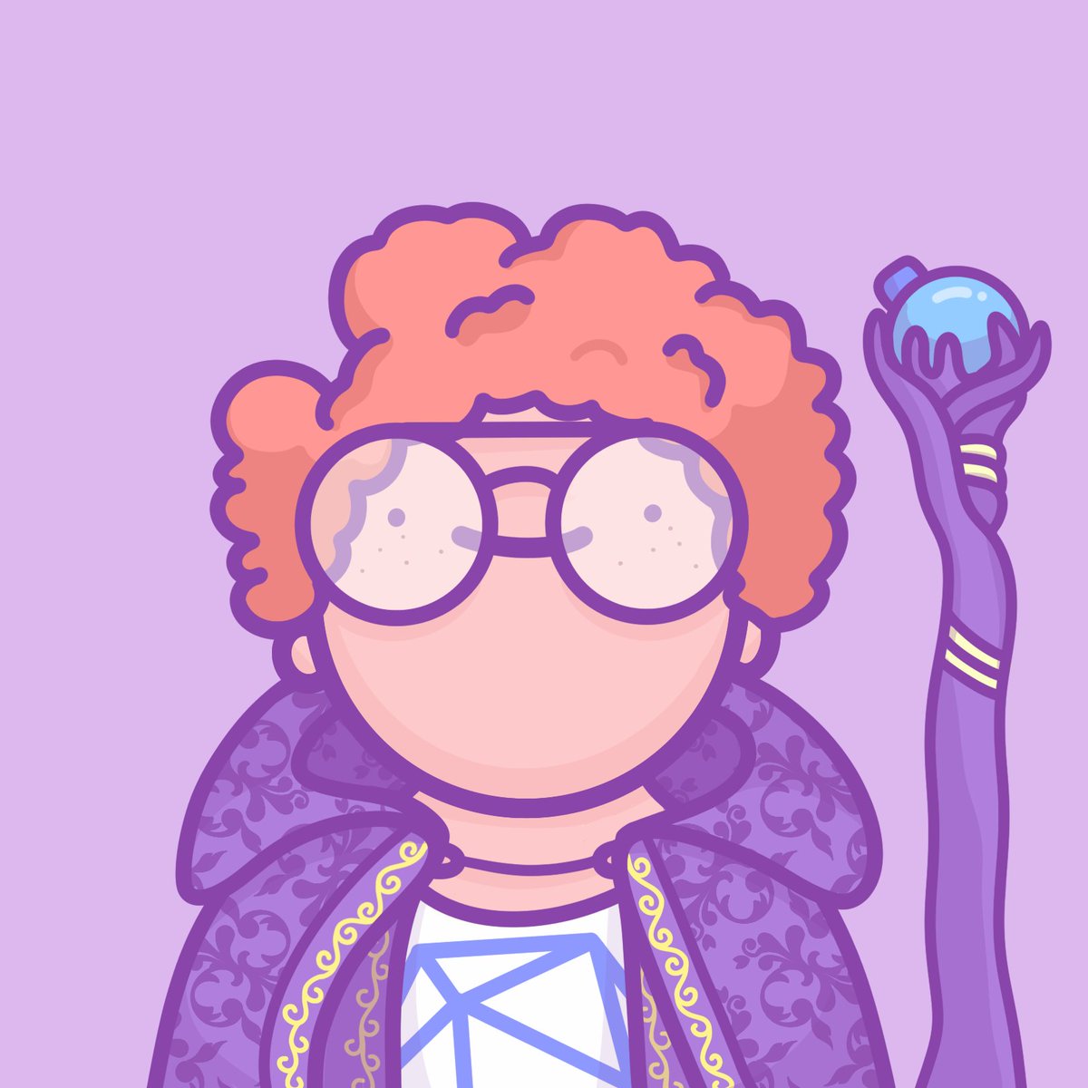 Introducing Fredrick the Wise, level 24 ice mage. 

(Raffle ends in 45 mins in discord!)
#NFT #plumptins #NFTdrop