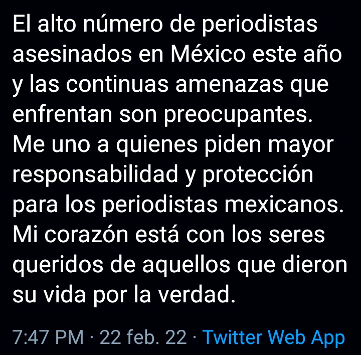 ImpudorPolitico's tweet photo. #EsProbableQue nadie le haya traducido a @lopezobrador_ lo que dijo el Secretario Antony Blinken @SecBlinken.
Ten para que aprendas
👇 https://t.co/ZmYQbr3efs