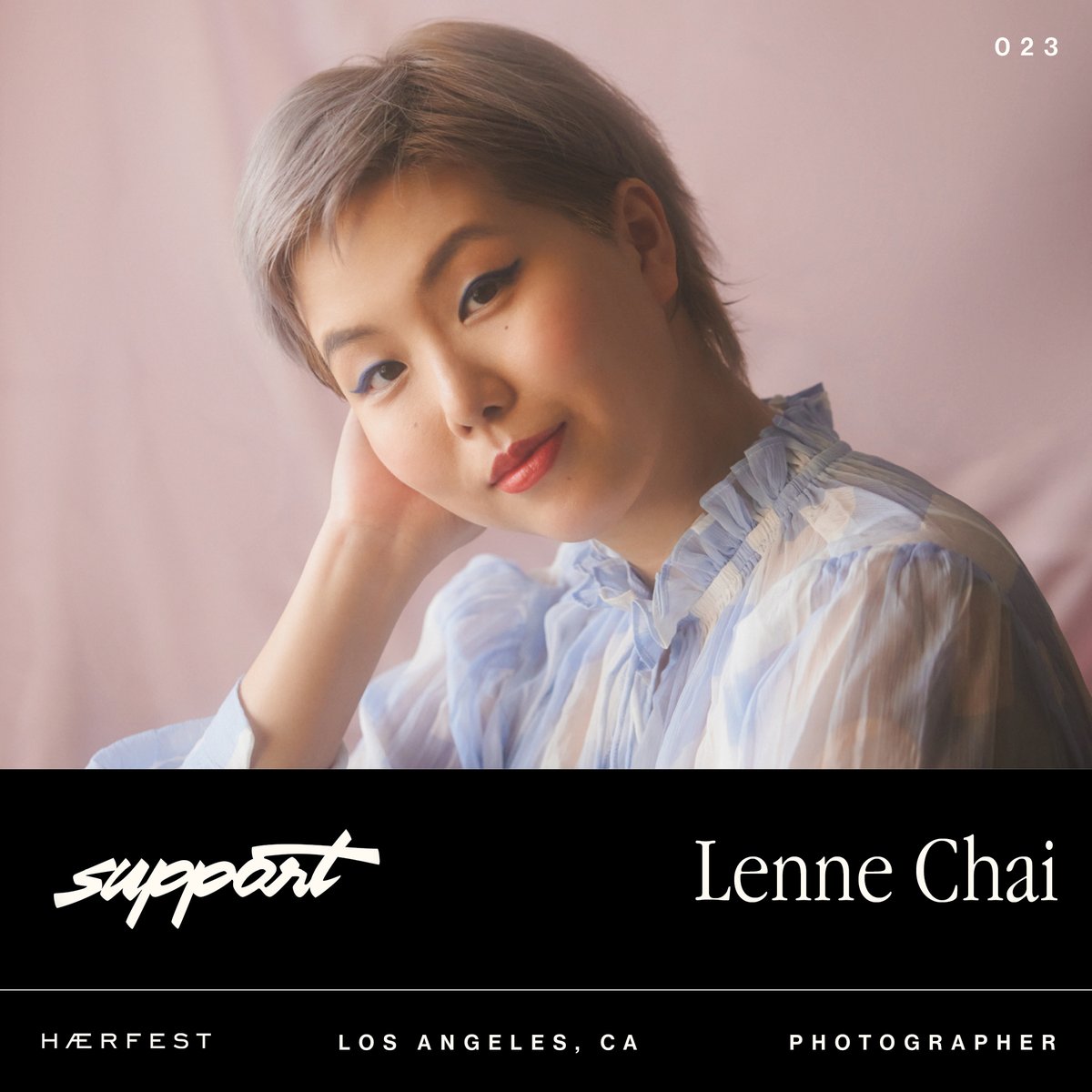 Meet Lenne (she/her) <a href="/lenneigh/">Lenne Chai</a> - Photographer and Director based in Los Angeles. She enjoys creating sociopolitical personal work inspired by her dystopian homeland of Singapore. She took some time to share with us her work and what Support means to her.

haerfest.com/blogs/explore/…