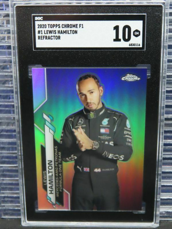 2020 Topps Chrome  F1 Lewis Hamilton Refractor #1 SGC 10 GEM MINT A688  https://t.co/RQ06LjuTyH @dcsports87 https://t.co/vMGfwVsKZ3