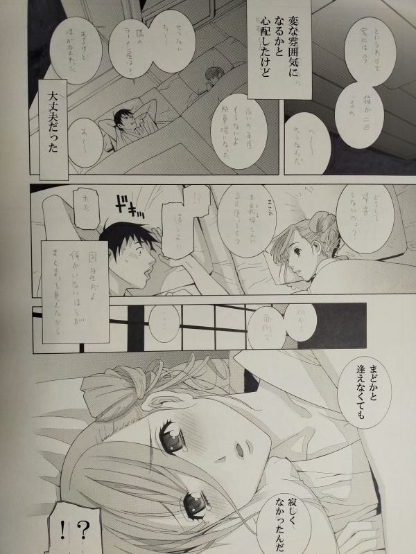 夜にカップルごとに部屋に消える中、義兄妹と二人で枕を並べ…。
つづく 