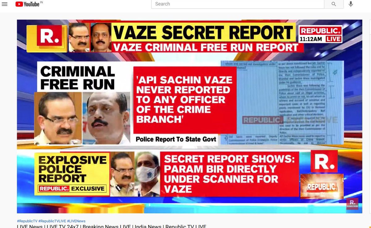 PIYALIBH's tweet photo. Vaze was suspended for 17 years,
On 6 June 2020,His was revoked by MVA,&amp; he was reinstated by Mumbai Police.
Just before the murder of Disha Salian &amp; Sushant Singh Rajput.
Vaze &amp; Parambir had strong connections too
When will you interfere  @PMOIndia ?

PBS Vaze Custody Must 4 SSR https://t.co/WJ6Nb6VLM2