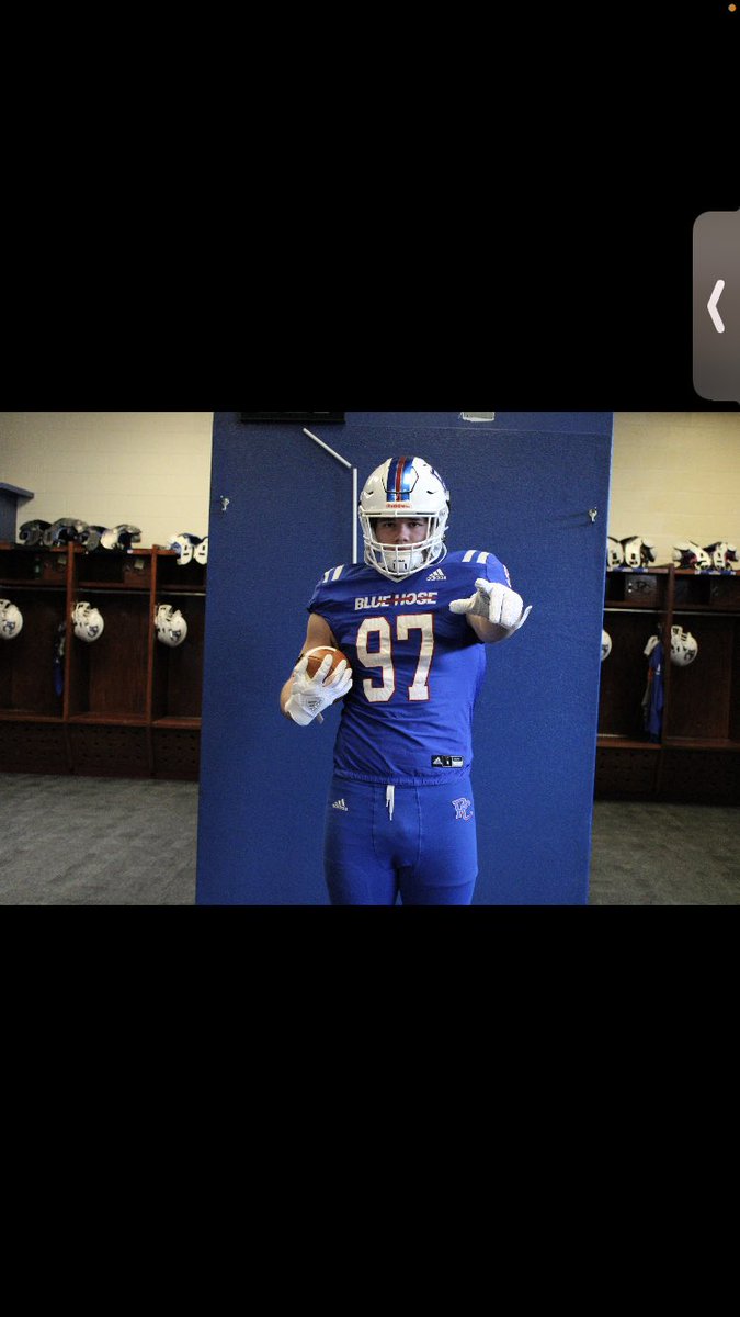 Had a great time at presbyterian college I appreciate you having me 💙🤍 <a href="/CoachGenoWR/">Nolan Genovese</a> <a href="/CoachKeithEmery/">Keith Emery</a> <a href="/Coach_DanOwen/">Coach Dan Owen</a> <a href="/Coach_Englehart/">Steve Englehart</a> @BlueHoseFtball <a href="/Louisburg_FB/">Louisburg College Football</a> <a href="/CaneCoachHodges/">Jonathan Hodges</a>