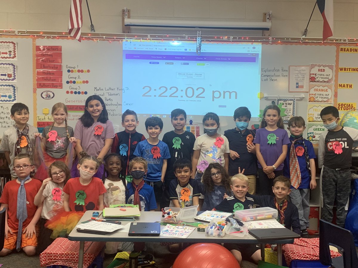 mrs_winters2's tweet photo. A once in a lifetime day!! In 2nd grade on 2/22/22!!  It was “tutu”FUN!! https://t.co/Bkl4YDzpdR