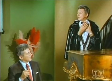 60s_Batman's tweet photo. A little #Twosday #BatTrivia: Liberace played evil twins as Chandell and Harry in the two highest rated episodes of the #Batman66 TV series, “The Devil’s Fingers”/“The Dead Ringers” https://t.co/3C7sLnXRpX
