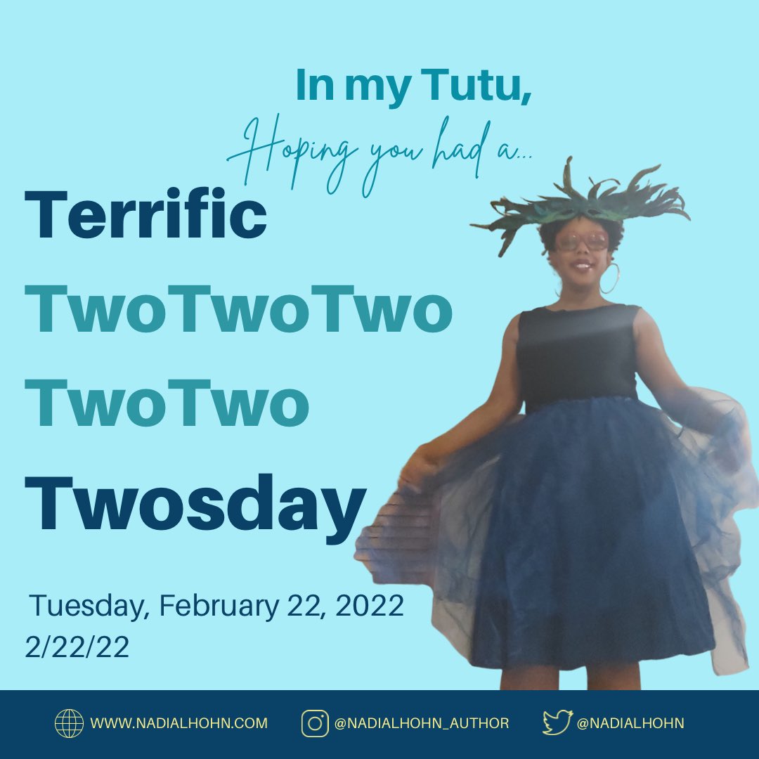nadialhohn's tweet photo. In my #tutu, hoping you had a terrific 2/22/22.
#twotwentytwotwentytwo #twentytwotwotwentytwo #twosdaytwentytwotwentytwo #tuesdaytwentytwotwentytwo #TwoTwoTwoTwoTwo https://t.co/JWnCsUoDZe