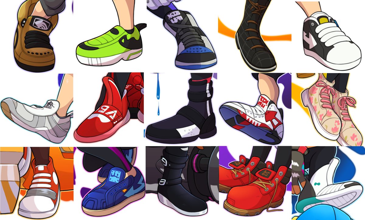 Because of Splatoon, shoes fear ME. 