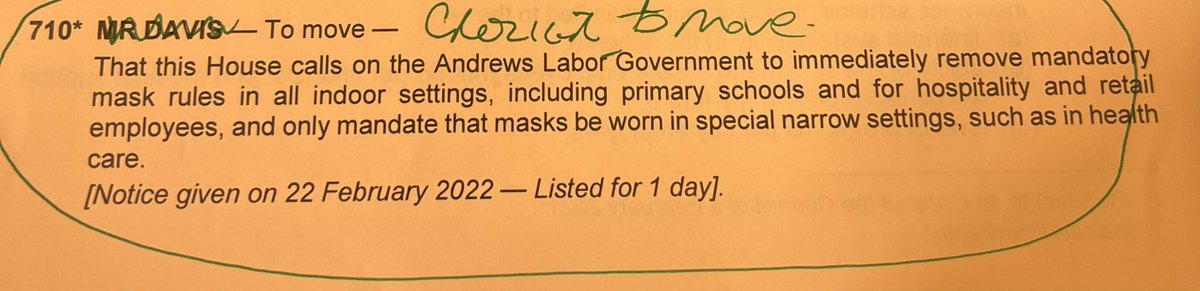 Motion passed in LC 😷 #springst