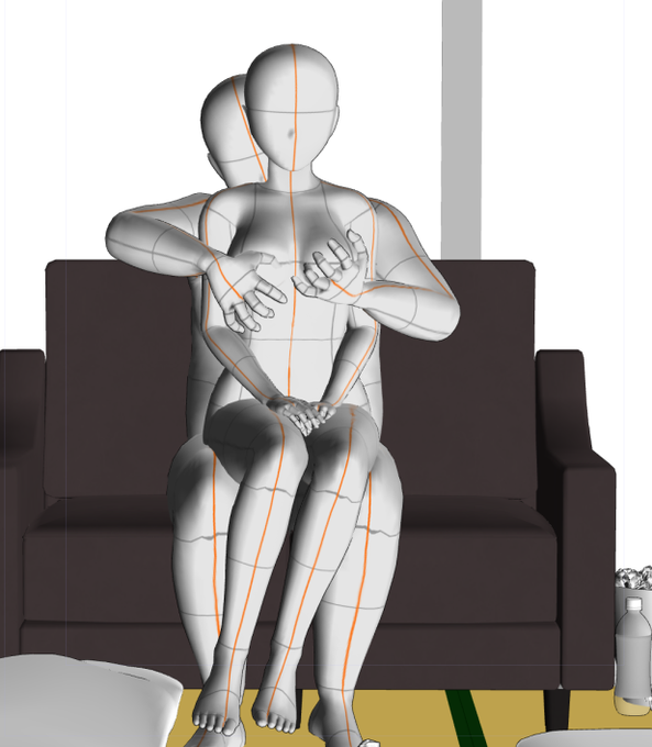 なんなら素材として売れそうなスケベインタビューポーズできたぜ～!! 