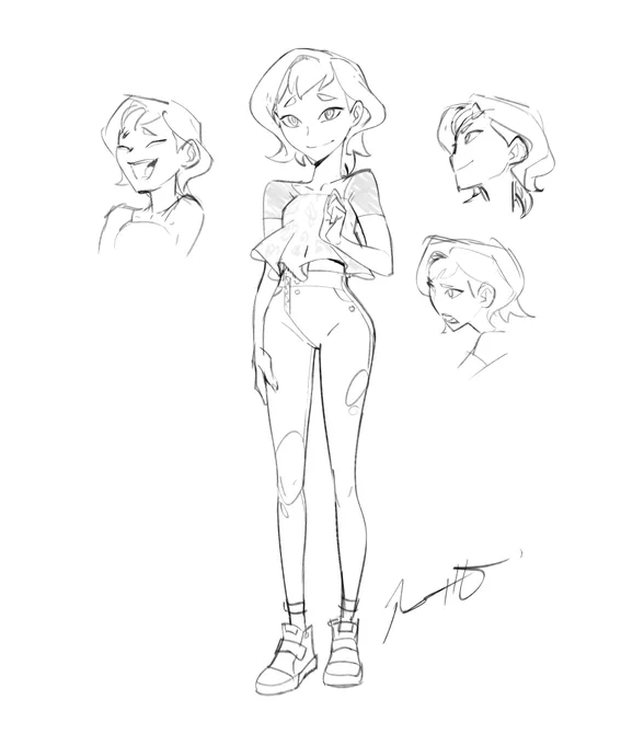 redesigning Allana again l m a  o

probably time to refresh all my OCs 