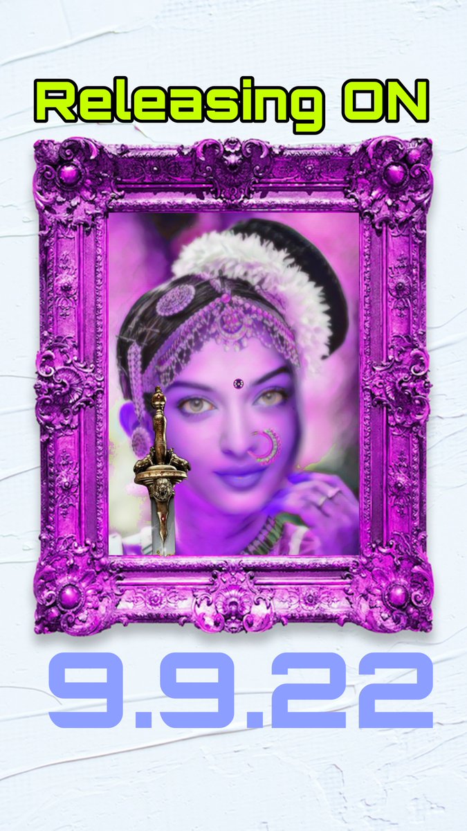 Arunveeram's tweet photo. Aishwaryarai wil hit on screens September 2022 #PonniyinSelvan https://t.co/fVDmiv52cp