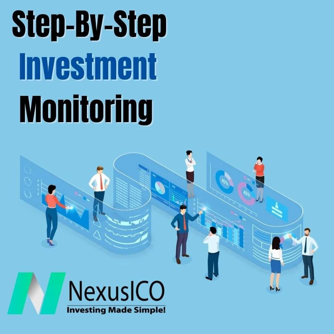 At NexusIco we ensure thorough monitoring of your investment that not only maximises your returns but also helps you to keep a track of it.

.
.
.

.
 #investment #trending #NexusICO #Patience #Luminaries #ExpertQuotes  #FinancialStability #SmartInvestment #InvestingIdeas #Profit