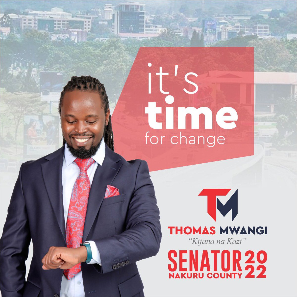 AmulakaFredrick's tweet photo. It’s time for a youthful and visionary leader in Nakuru County. #SaganaDeclaration. #AzimioLaUmoja #TheCoupMaster #IgnoreSafaricom #EarthquakeInMeru #Jubilee Nasir. Nyeri. https://t.co/ZmwqwCXq1l