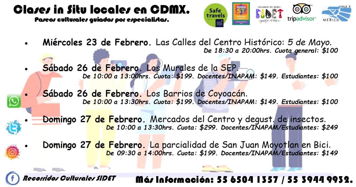 Acompáñanos!!
Info: 5565041357 de w.a.
<a href="/cultura_dfacto/">dfacto</a> <a href="/EstiloDF/">EstiloDF</a> <a href="/CulturaCiudadMx/">Secretaría de Cultura de la Ciudad de México</a> <a href="/ChilangoCom/">Chilango</a> <a href="/DONDEIRweb/">DÓNDE IR</a>