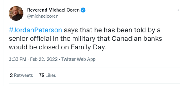 m_bohaichuk's tweet photo. Oh, looky look...see what worm #MichaelCoren is trying to insult @jordanbpeterson #JordanPeterson @TorontoStar
The thread was an insult echo chamber. https://t.co/It20IltIim