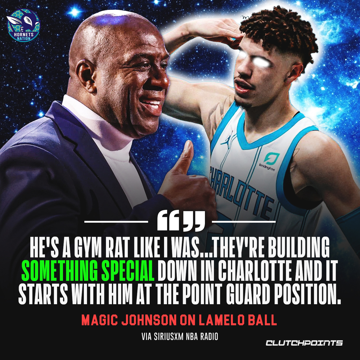 Twitter User Compared LaMelo Ball To Magic Johnson