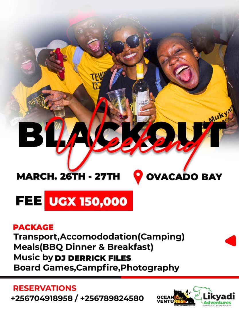 We have joined hands with our friends of @OceanicVTours @Oceanicventurez  to bring you this blackout party.