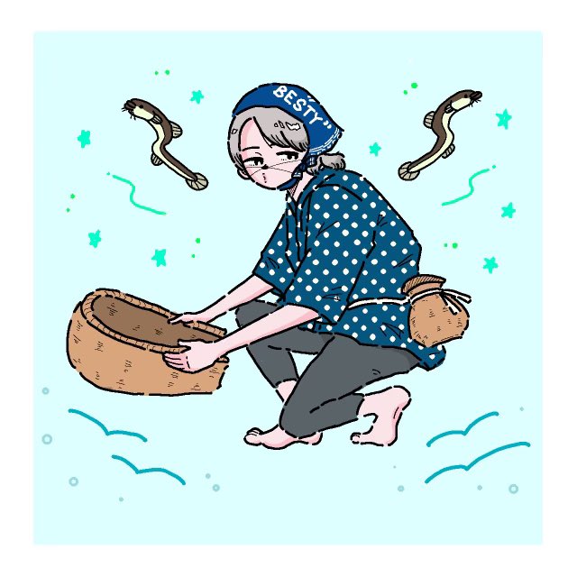 どじょうすくいのtwitterイラスト検索結果