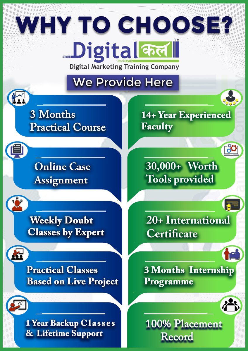 Punitraj658's tweet photo. Digitalkal is a Digital Marketing Training Company. We provide Digital Marketing Course in classrooms to all Individuals, Institutions and Corporate.
#digitalmarketing #seo #socialmediamarketing https://t.co/AD63VgJSun