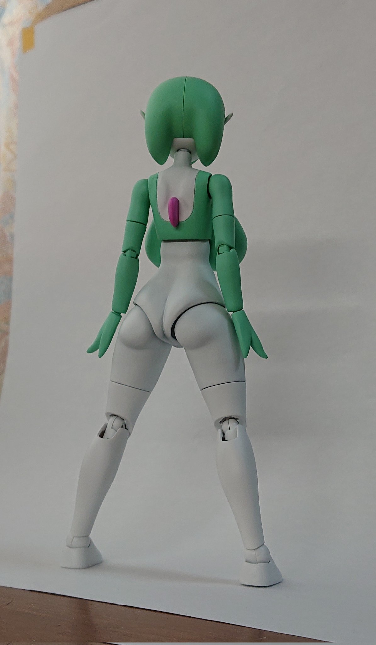 テツノブジン風　サーナイト　ポケプラ　改造品　プラモデル ふじなみ。 on X: 