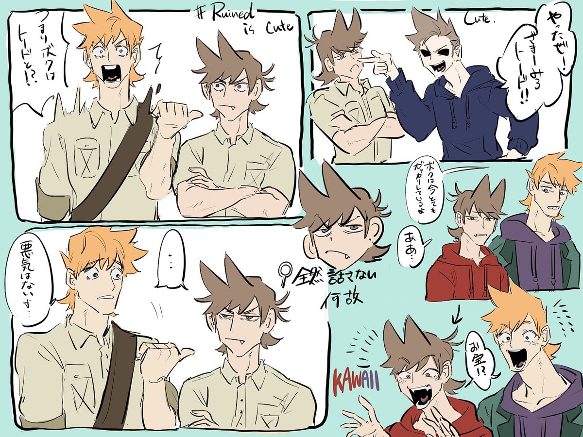 とーどぴとまっとぴの組み合わせは馬鹿で好き | B-kmon👶 さんのマンガ