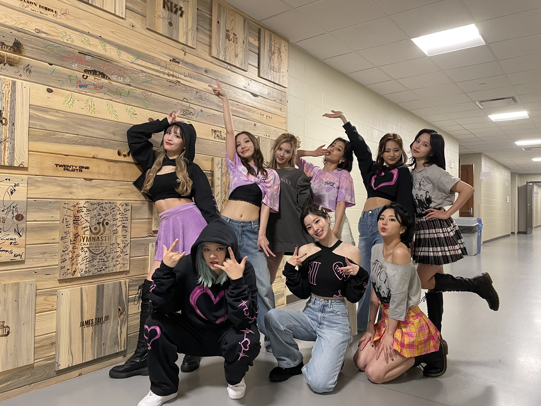 Twice Twice 4th World Tour Twice In Fort Worth With Once The Memory Of Today Will Forever Stay In Our Hearts All The Moments We Spent Together Are Pinnacle For Us Once