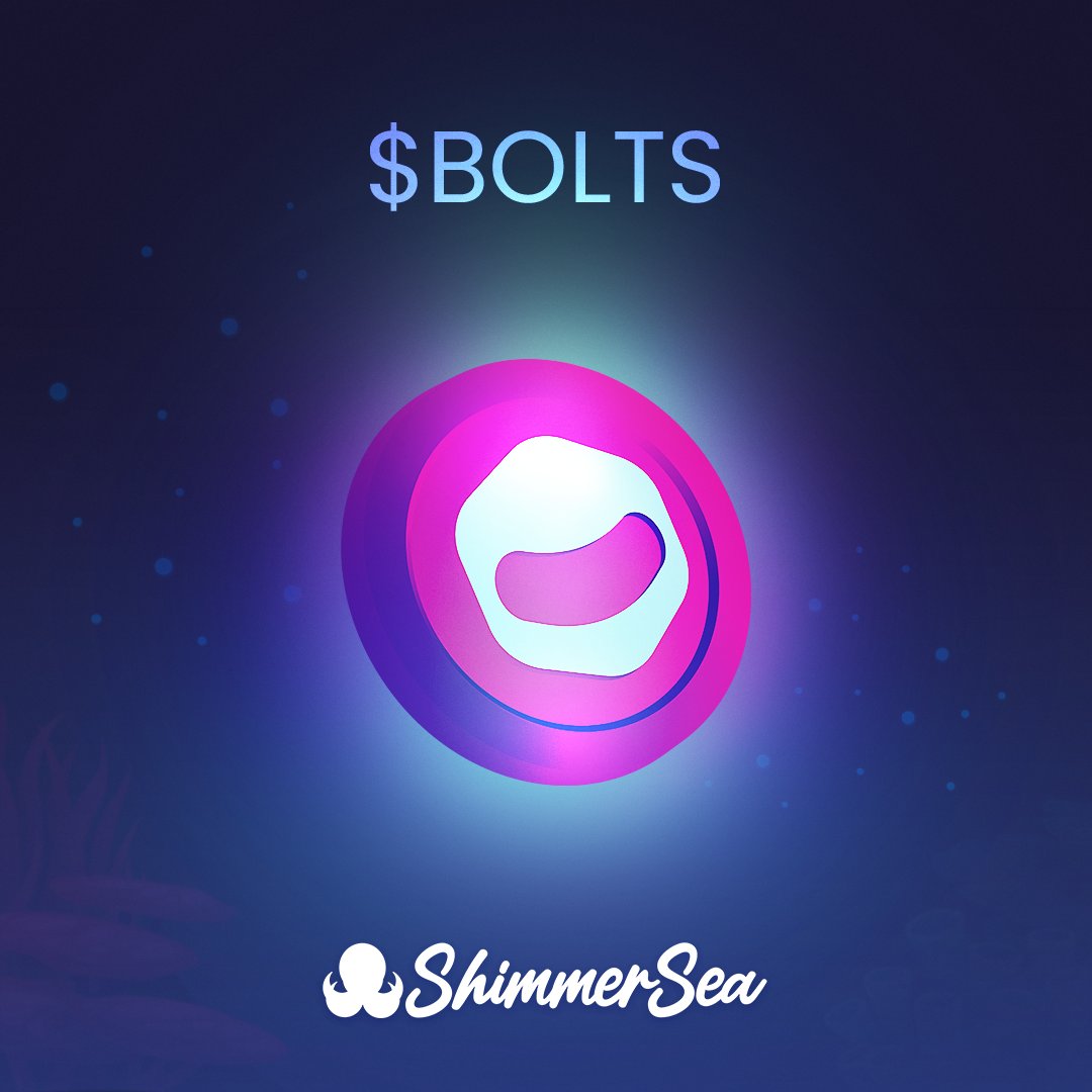 We are excited to announce the first community #TOKEN that will launch on @ShimmerSeaDefi, the first DEX to launch on the Shimmer Network!🐙

$BOLTS will be used in and around the @IOTABOTS ecosystem!🤖🔩

#IOTA #NFT #DEX
