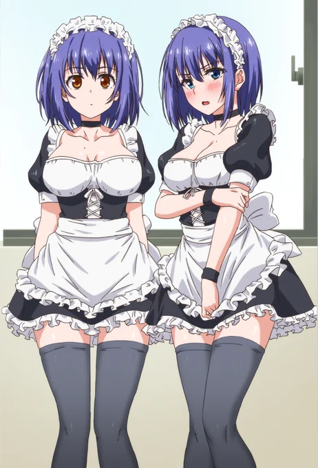メイド姉妹喫茶
😶😳 