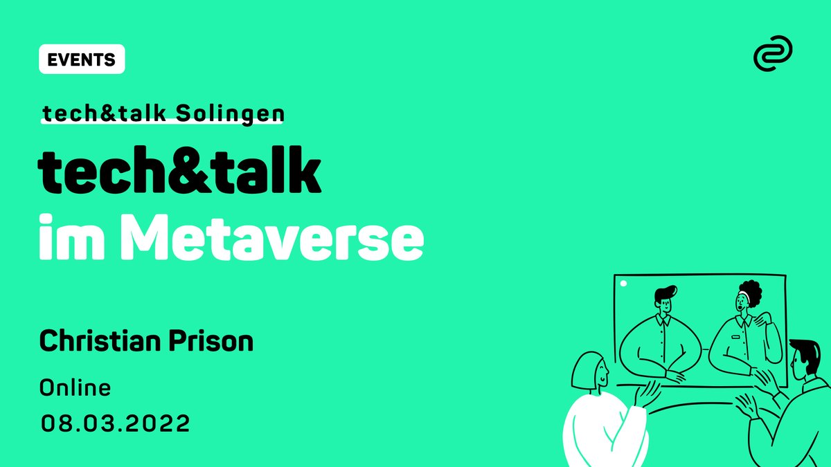 codecentric's tweet image. Vortrag genießen, aber immersiv? @prisochr zeigt euch beim tech&amp;amp;talk, wie er sich den Vortrag der Zukunft vorstellt – an VR kommt da, seiner Meinung nach, niemand drum rum: cclnk.de/3sJ2TZj

#techtalkSolingen #techandtalk #VR #SocialVR