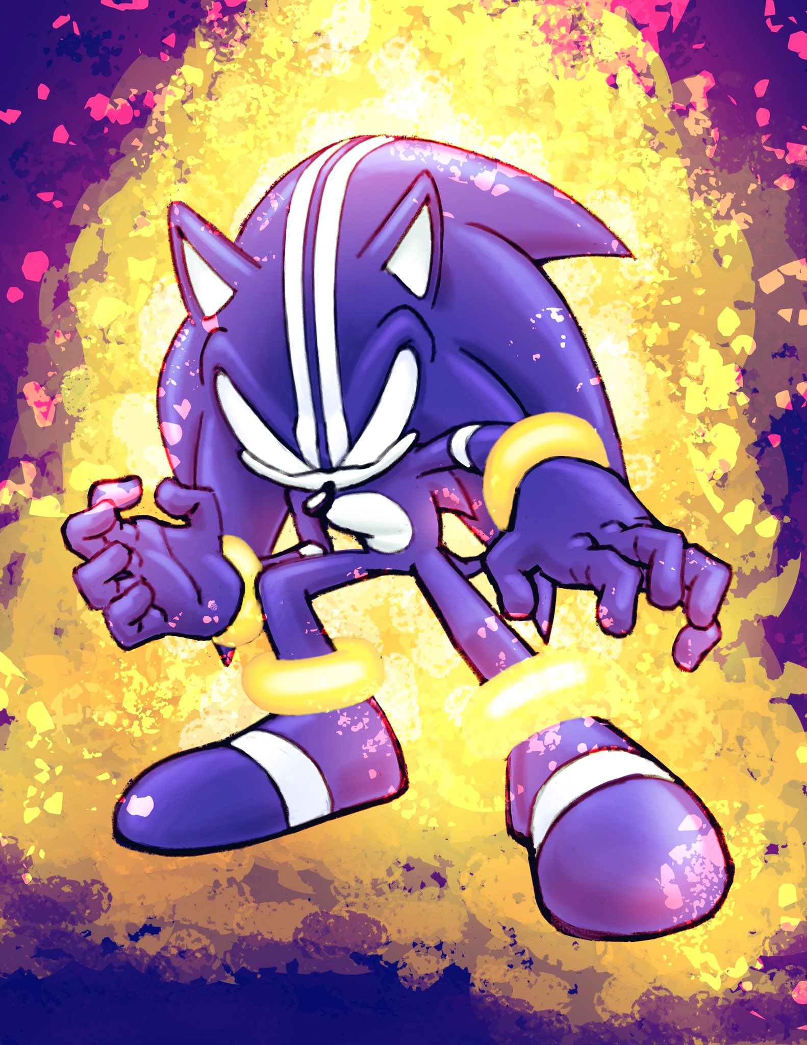 Phantom Striker 2001 🇦🇺 Level 22 on X: Darkspine Sonic is in my opinion,  one of the coolest transformations. Great to see artwork of him from one of  the best.  /