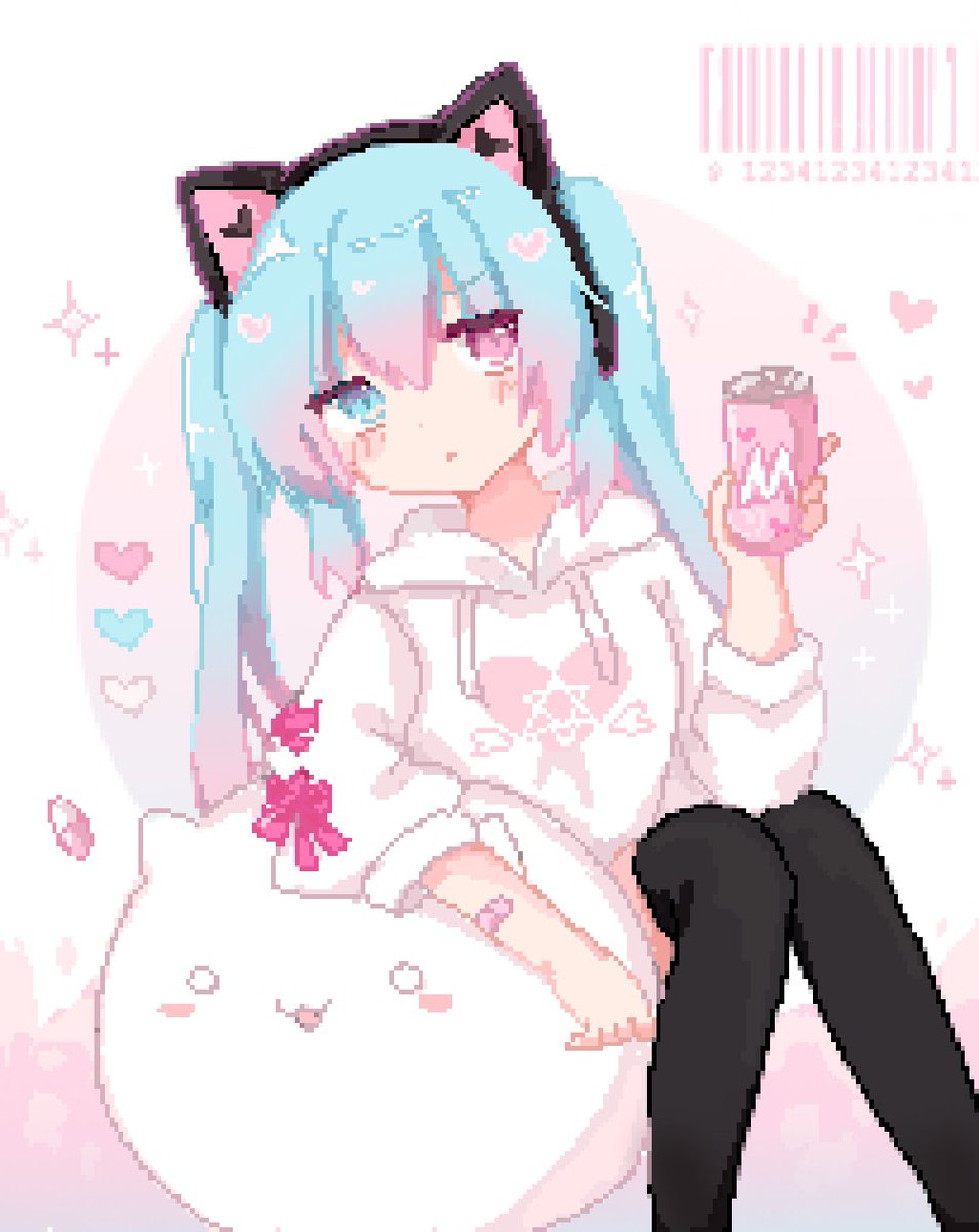 初音ミク 「Pop👾🎮︎💕︎ 」|ᴋᴏᴋᴏꜱʜɪʀᴀ☕️のイラスト