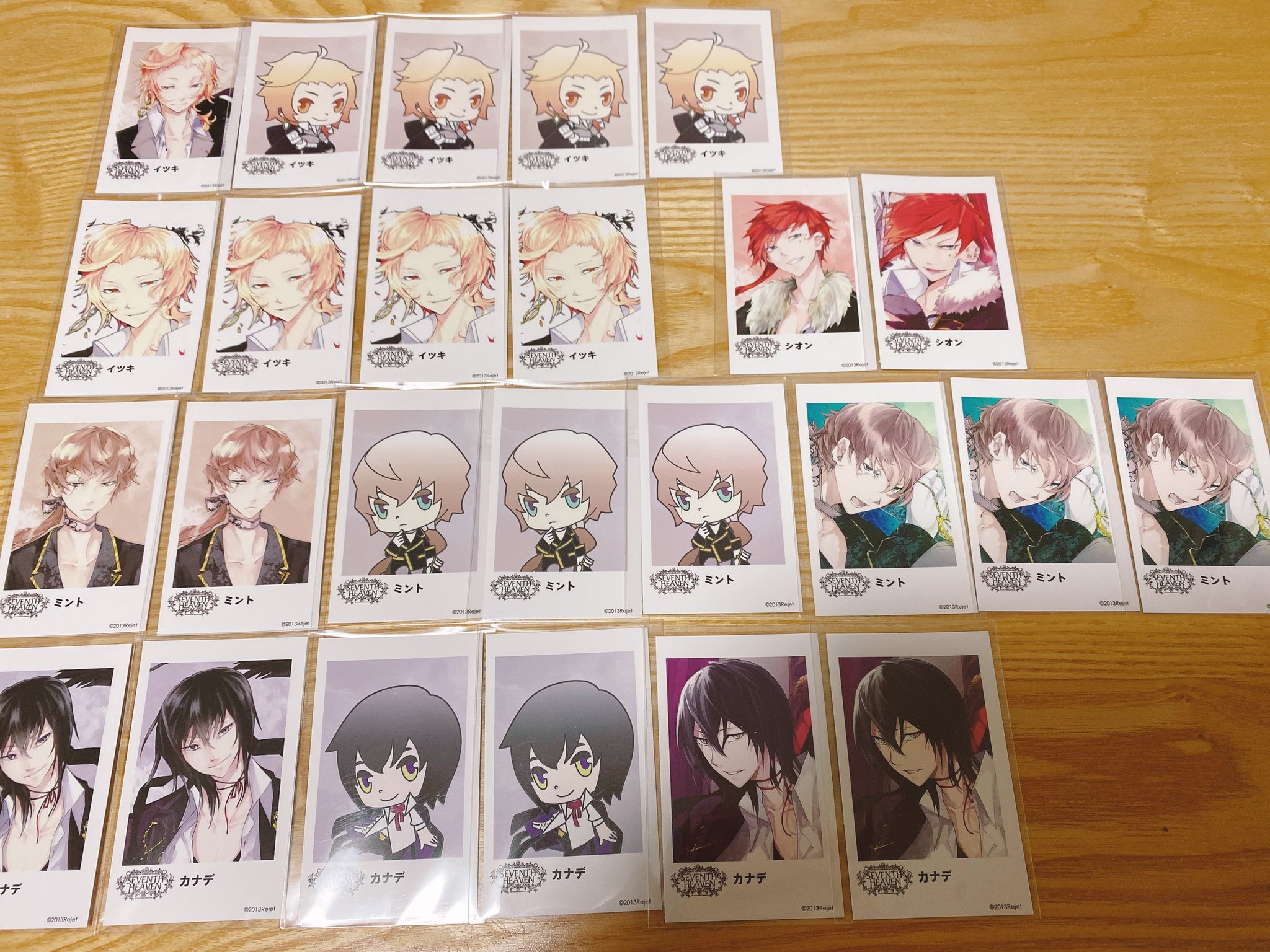 Rejet SEVENTH HEAVEN カナデ 缶バッジ Rejet SEVENTH HEAVEN