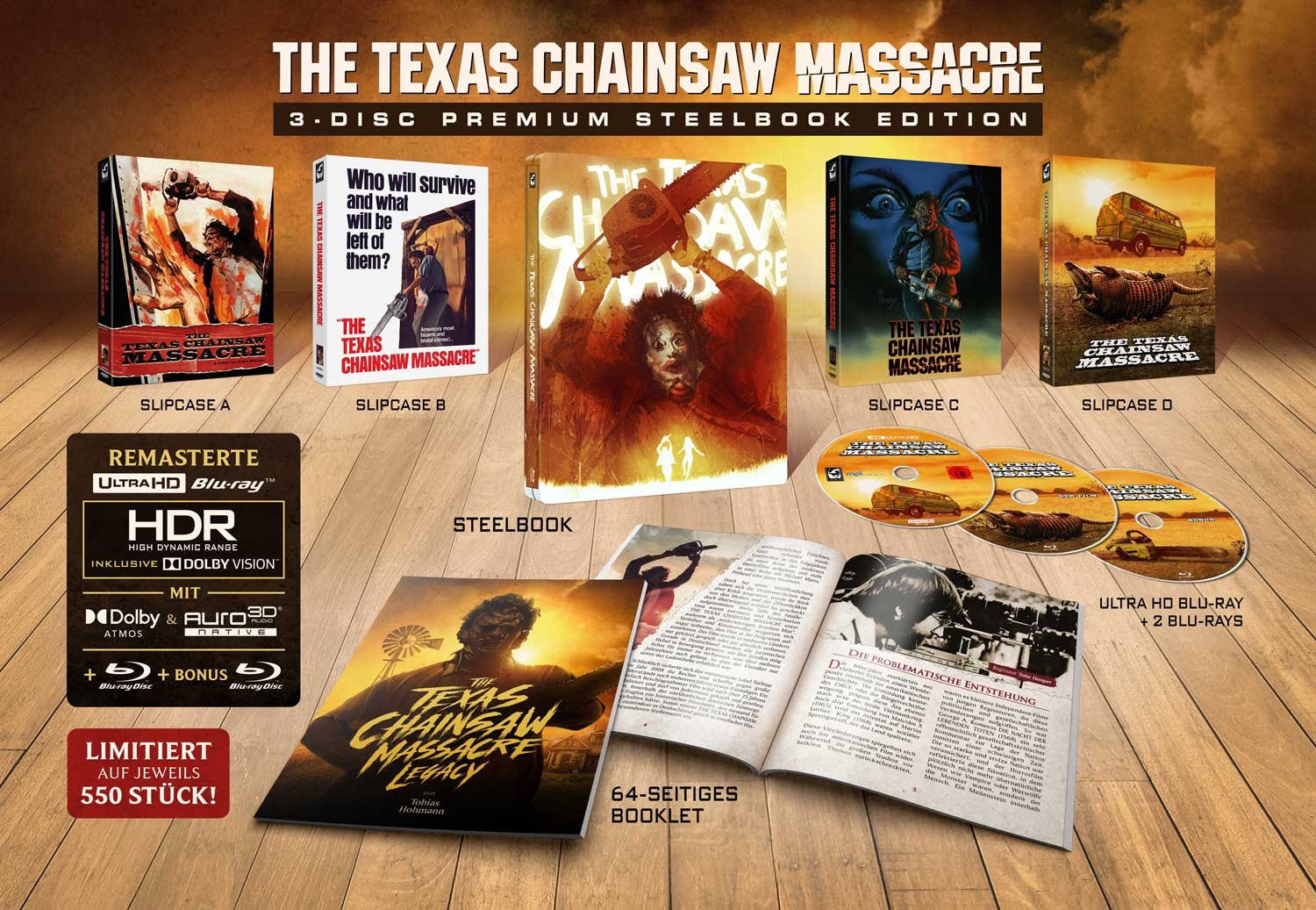 THE TEXAS CHAINSAW MASSACRE 2 4K UHD/BLU-RAY