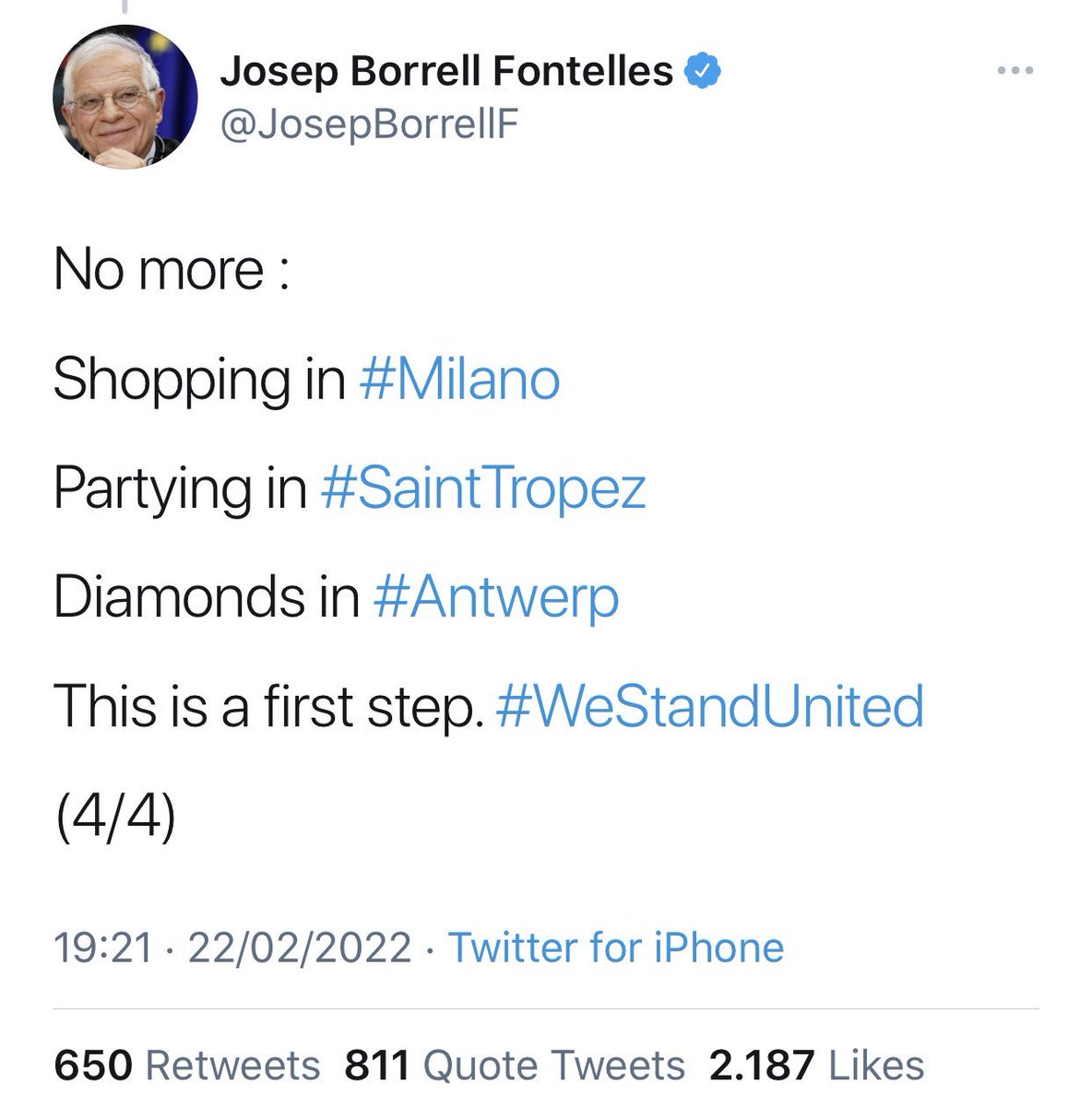 No más copas de yate, tirar las botellas, dormir a deshoras…