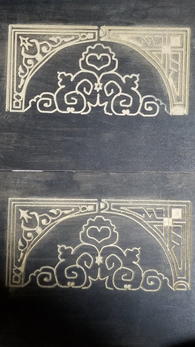 gmonkey0300040's tweet image. 色々なビット径で模様の試し彫り。
相変わらずデータ加工の過程で曲線データが劣化する。

#cnc #木工 #weeklyoutput