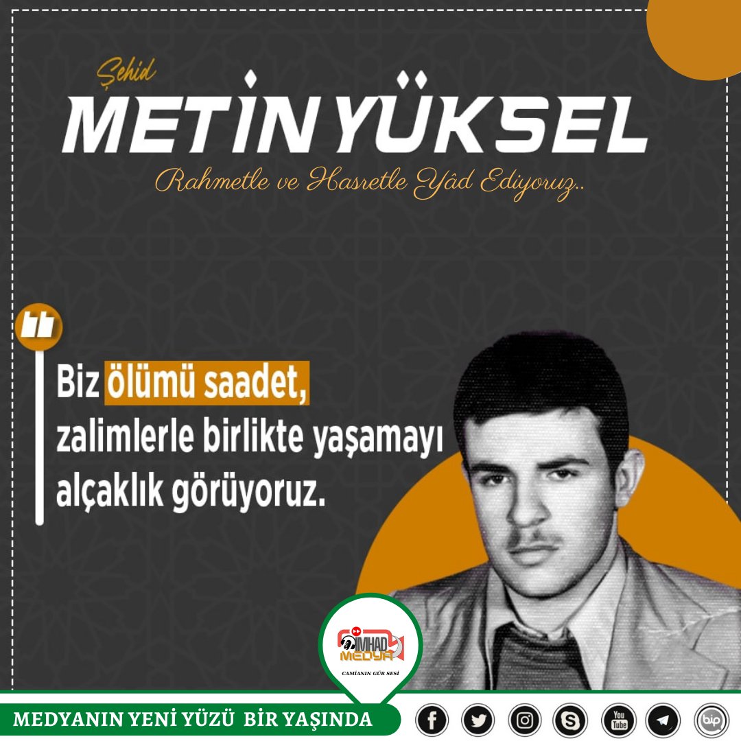 ImhadMedya's tweet photo. Şehadetinin Sene-i Devriyesinde Şehit #MetinYüksel Ağabeyi Rahmetle ve Hasretle Yâd Ediyoruz..

#ŞehadetAyıŞubat #23Şubat #FatihCamii #İMHAD #MEDYA #GENÇLİK #İMHADGSK #İyiKiİMHADVar #İyiKiİmamHatipVar #İMHADMedya #İmamHatipMezunveMensupları #Tanıtım #Görsel #Haber #Gündem #Camia https://t.co/9cwo9UmmmM