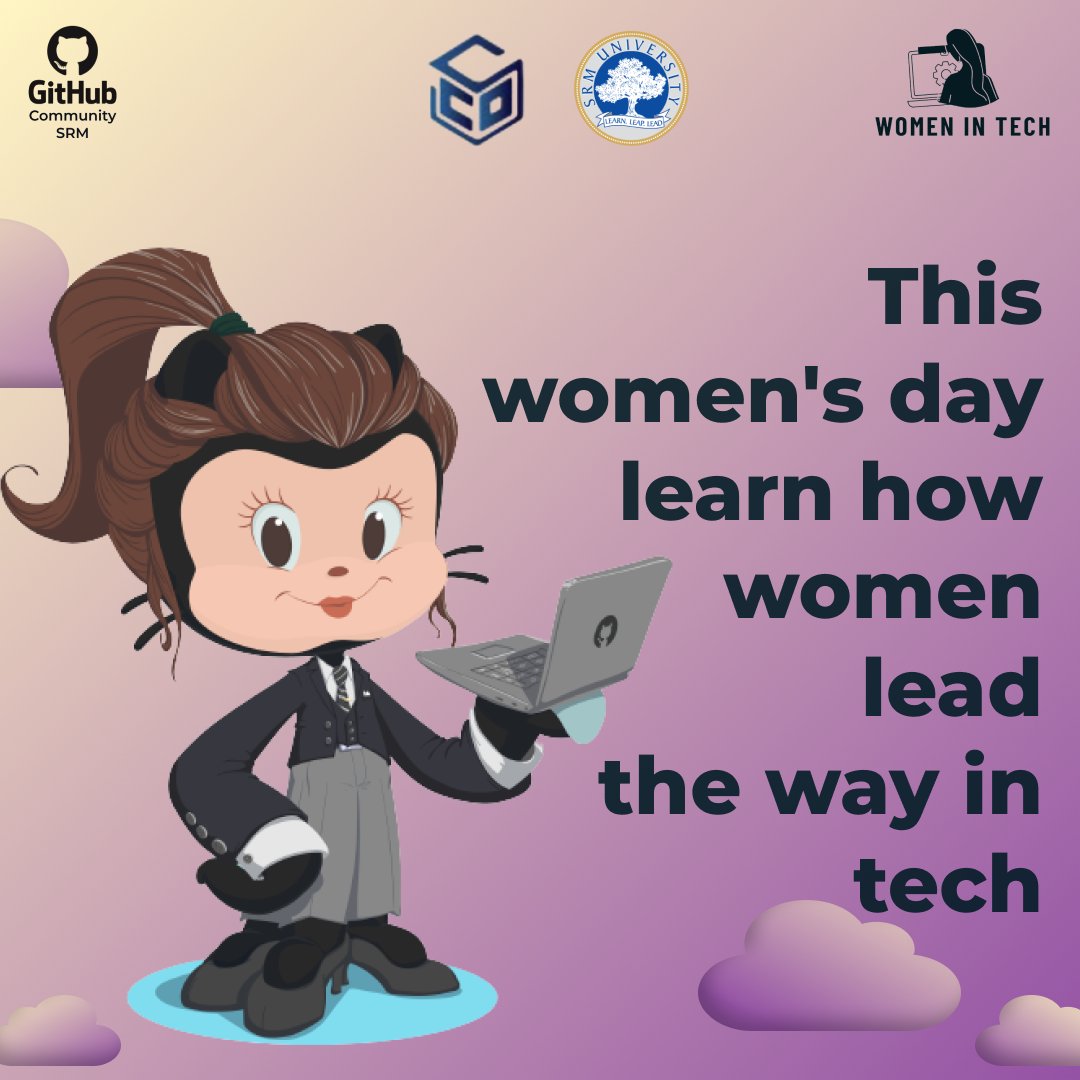 GithubSrm's tweet photo. Don't be baffled... This Women's Day might keep you on the edge of your seats!!! π©π»βπ»
#womenintech #internationalwomensday #githubcommunitysrm #githubsrm #srmist #opensource #github #githubeducation https://t.co/PHKh3Inn7c