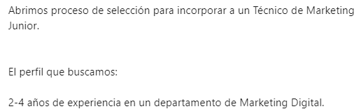 Anzge's tweet photo. Algo no me cuadra.
#ofertasdeempleo https://t.co/i5tGPDwozl