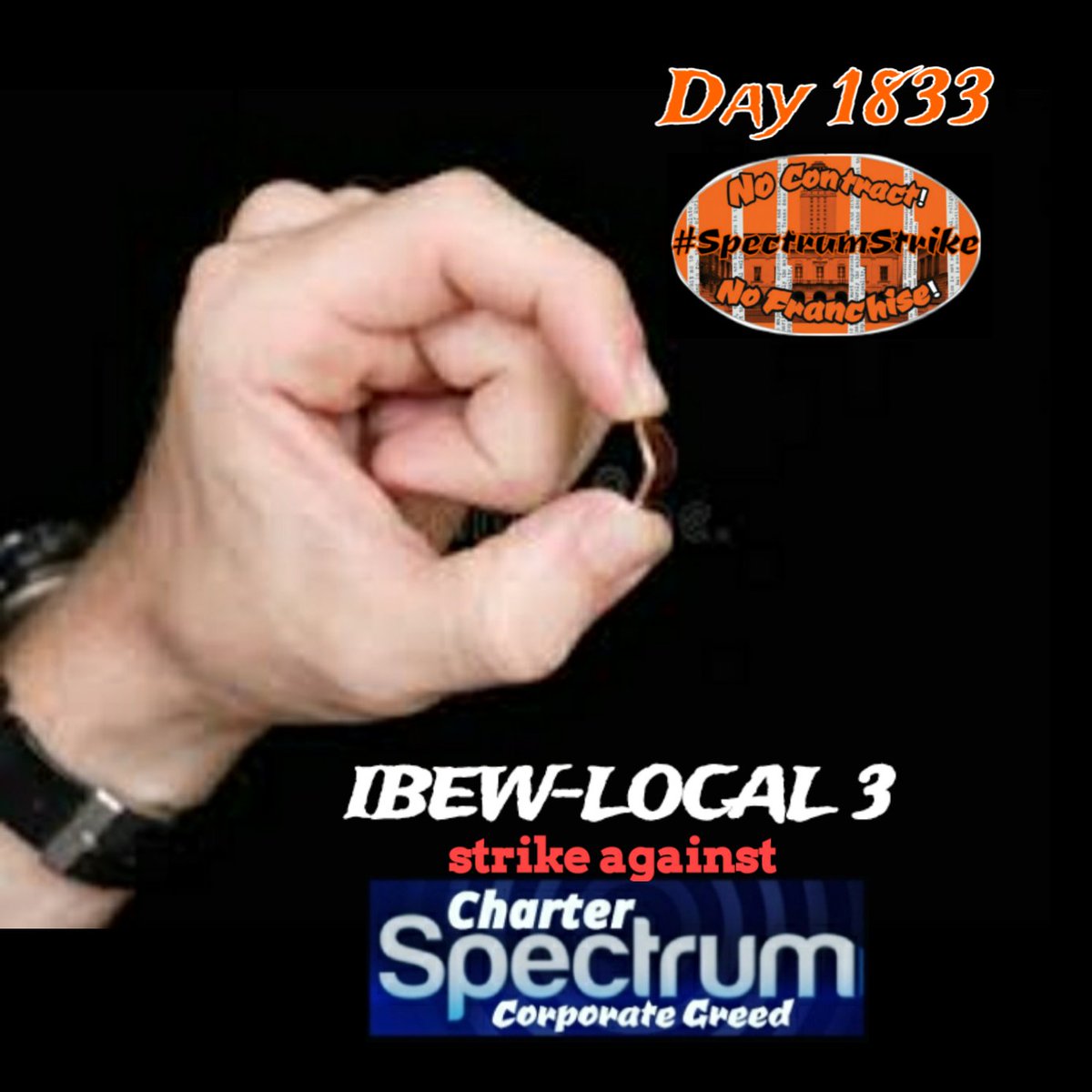 Day1833 Brothas&Sisthas penny pinching CharterSpectrum wil, check that, is still using 'cost of doing business' as  playbook. The sacrifices they ask for are always one sided. Either union or customer must sacrifice #SpectrumStrike  #FairContractNow #corporategreed #NLRB @NLRBGC