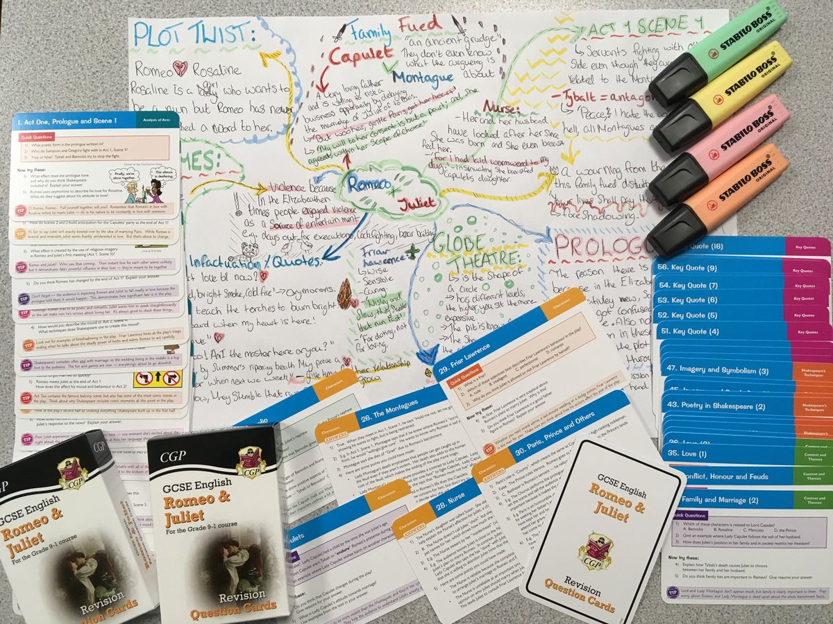 What a brilliant photo of our revision cards being put to good use!
