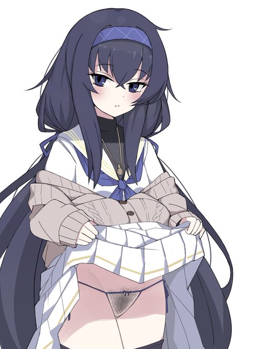 ウイはおけ毛未処理 