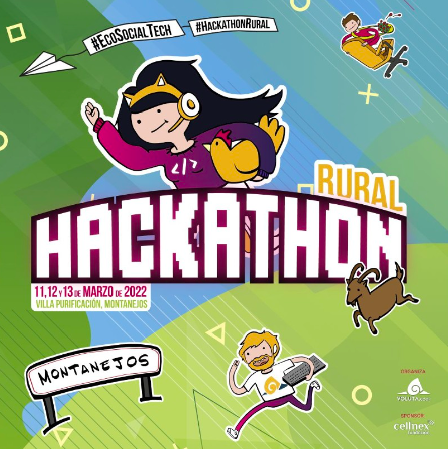 CellnexFndn's tweet photo. https://t.co/bCwwLdoHba, startup participante en nuestra primera edición del programa #CellnexBridge, organiza su primer #HackathonRural. Un evento intensivo de aprendizaje destinado a jóvenes emprendedores del territorio.👏

👉Información e inscripciones: https://t.co/MWwnwrO7iR https://t.co/ONkFZQqElo