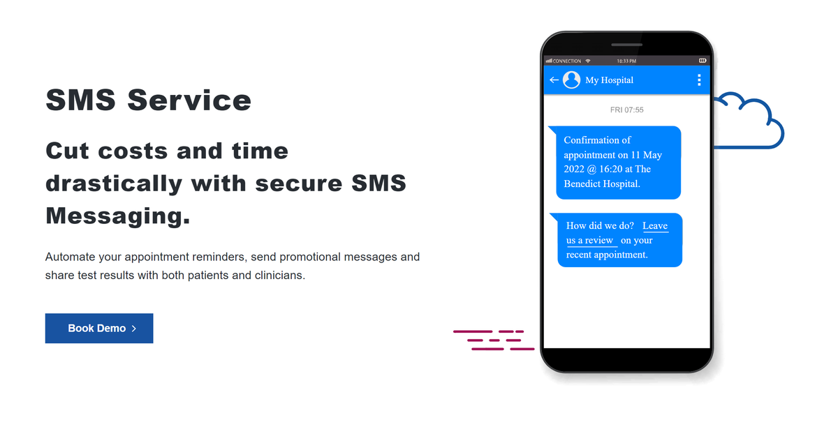 StreetsHeaver's tweet image. Texting is the #1 most used data service in the world🌎

Communicate with patients without the hassle with #Compucare's SMS Service.

✔ Automate appointment reminders
✔ Collect reviews with @doctifyuk 
✔ Share test results with patients &amp;amp; clinicians